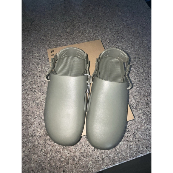 Nike‎ Calm Men's Mules Removable/Adjustable Strap Olive Size 12 - Picture 2 of 9